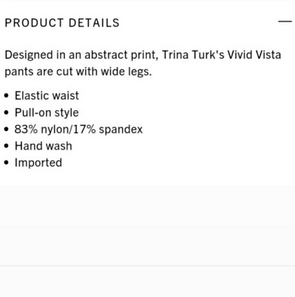 NEW TRINA TURK  vivid Viata spa  and swim collection size L - Picture 12 of 12